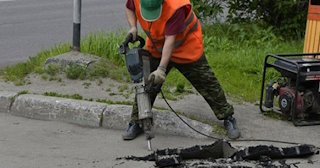Демонтаж дорожных покрытий в Анжеро-Судженске - асфальтовых и бетонных покрытий от Сварной-Нжр от 574 рублей